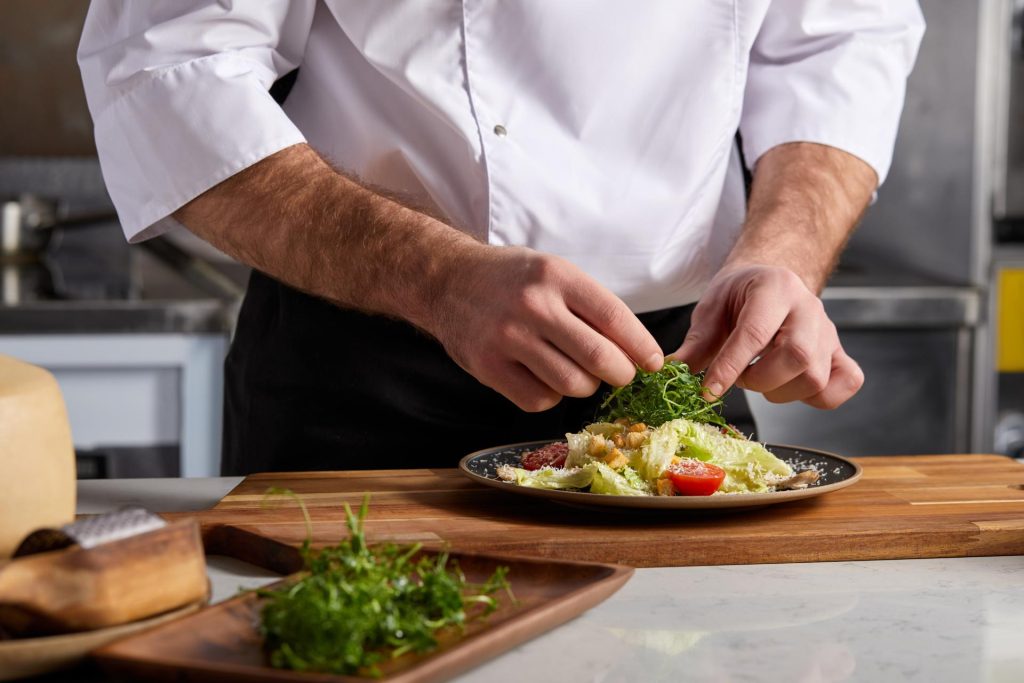Cheese and charcuterie platter